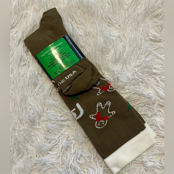 PROcompression socks S/M - Gingerbread - Picture 3 of 5
